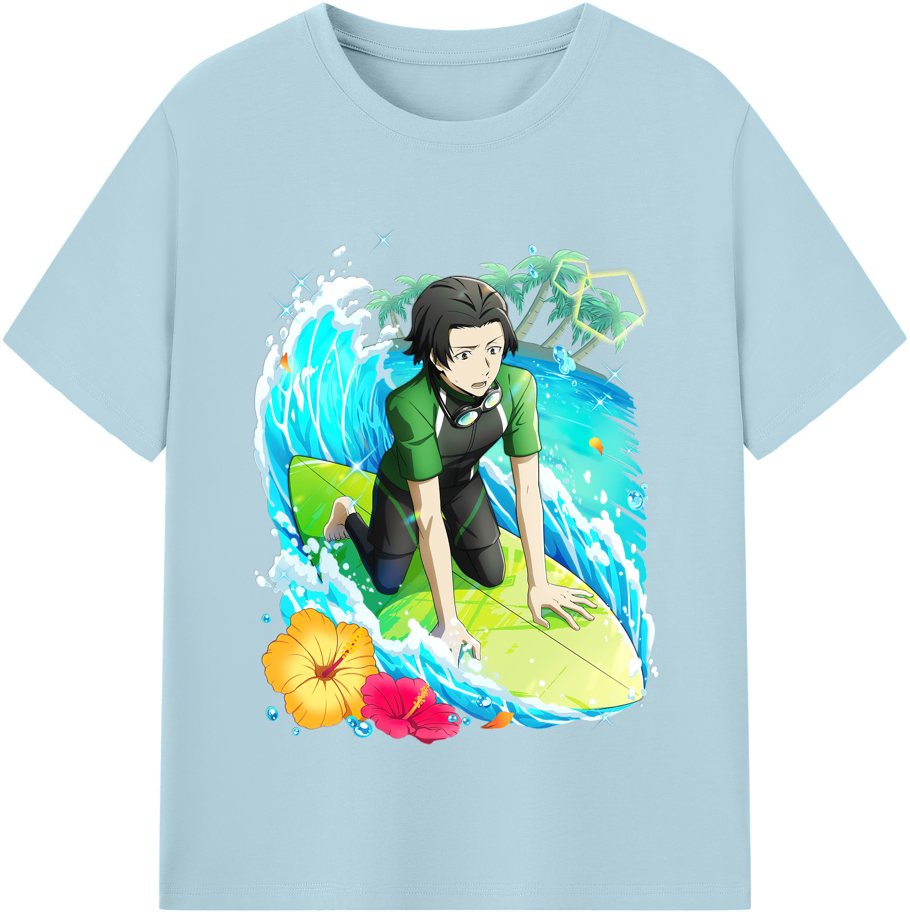 （画像用） 文豪ストレイドッグス Bungo Stray Dogs 綿100％半袖Tシャツ（フロントプリント）